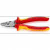 Szczypce do zagniatania tulejek kablowych Knipex 97 78 180